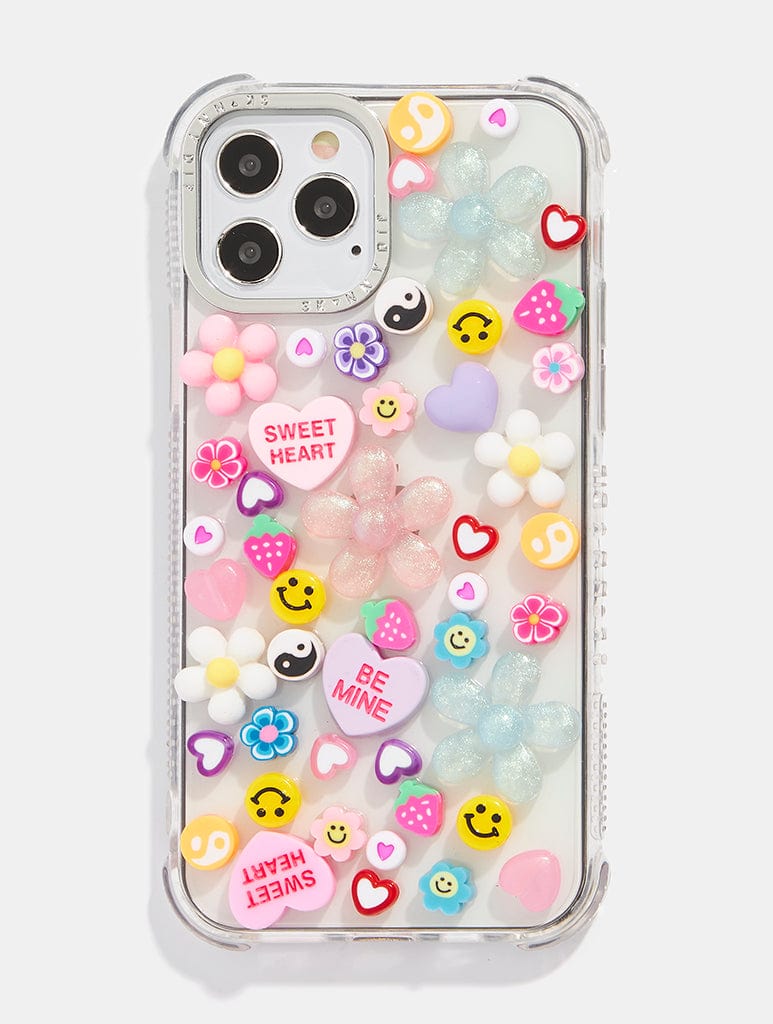 Y2K Stick On Charms Shock iPhone Case Phone Cases Skinnydip London