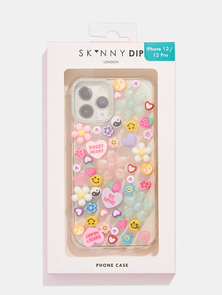 Y2K Stick On Charms Shock iPhone Case Phone Cases Skinnydip London